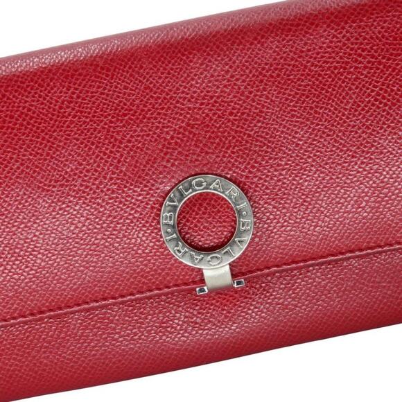BVLGARI Flap Leather Saffiano Logo Wallet BV-0208N-0020 - Picture 5 of 10